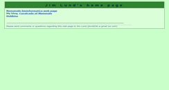 Desktop Screenshot of jimlund.org